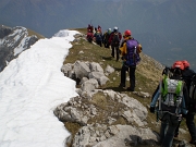 CRESTA DI PIANCAFORMIA AL GRIGNONE E CANALE DEL NEVAIO Sabato 19 maggio 2012 - FOTOGALLERY